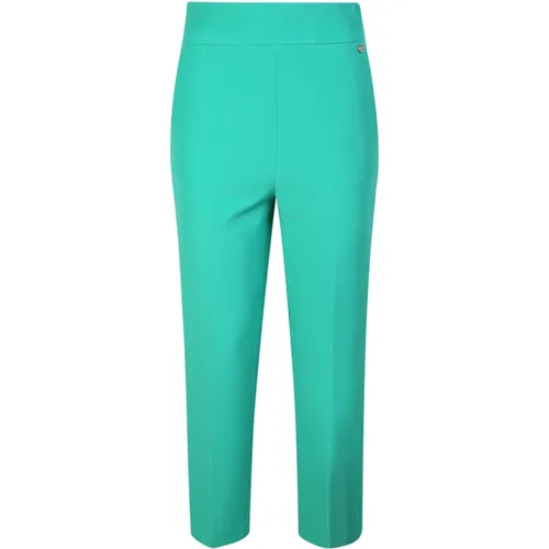 Smaragdgrüne Shorts, Stilvoll und Bequem , Damen, Größe: 2XS - Liu Jo - Modalova