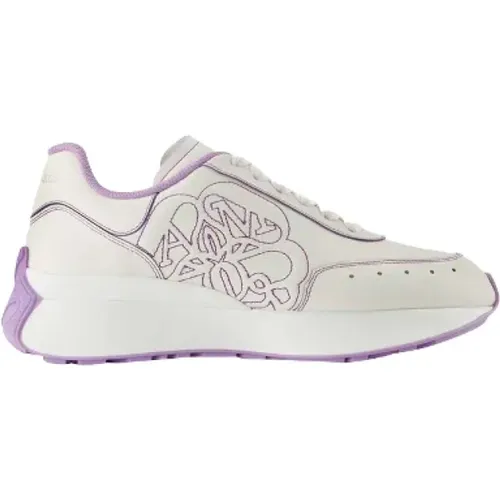 Leder sneakers Alexander McQueen - alexander mcqueen - Modalova