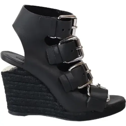 Pre-owned Leather heels , female, Sizes: 7 UK - Alexander Wang Pre-owned - Modalova