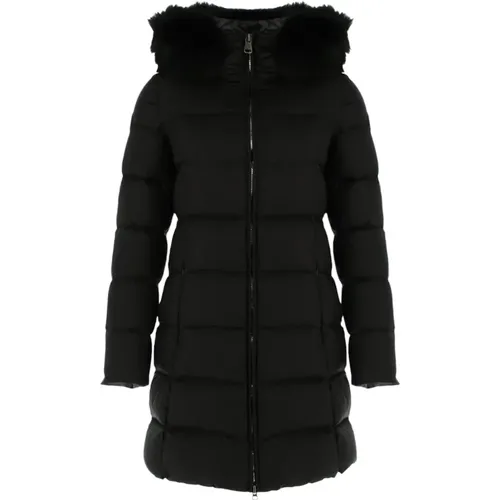 Schwarze Wintermäntel , Damen, Größe: 2XS - Colmar - Modalova