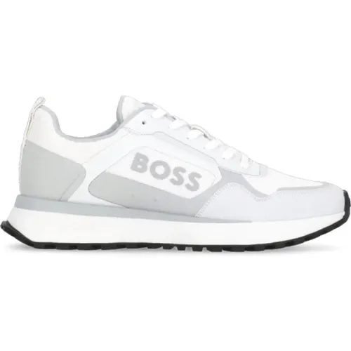 Sneakers with Logo Detail , male, Sizes: 6 UK - Boss Black - Modalova