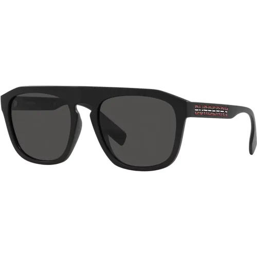 Matte Sonnenbrille Wren BE , Herren, Größe: 57 MM - Burberry - Modalova