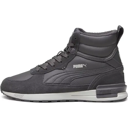 Grey Mid Ankle Boots , male, Sizes: 7 UK, 11 UK, 10 UK, 9 UK - Puma - Modalova