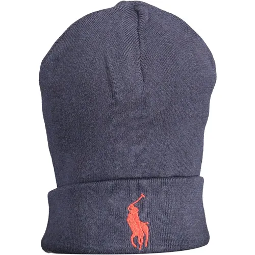 Men's Embroidered Logo Beanie , male, Sizes: ONE SIZE - Ralph Lauren - Modalova