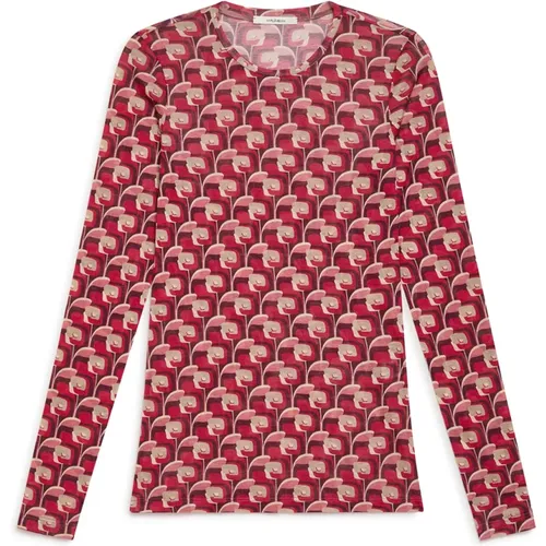 Winter Prints T-Shirt , Damen, Größe: S - MALIPARMI - Modalova