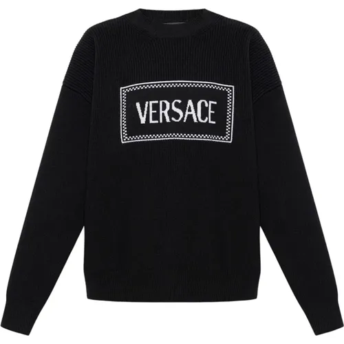 Wool sweater , female, Sizes: 2XS, 3XS, XS, L, M, S - Versace - Modalova