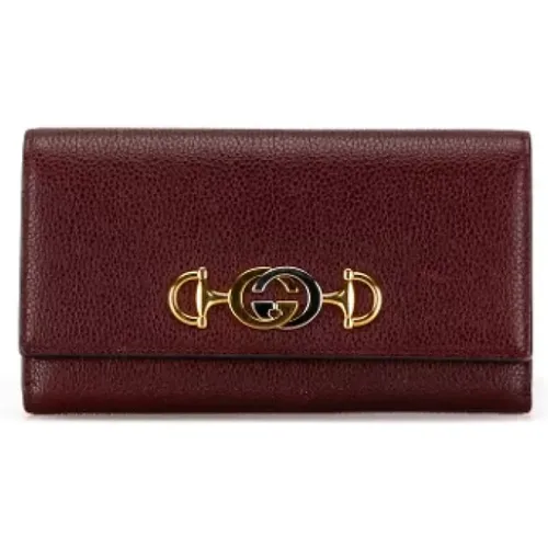 Pre-owned Leather wallets , female, Sizes: ONE SIZE - Gucci Vintage - Modalova