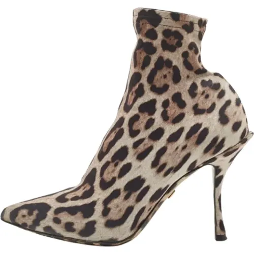 Pre-owned Stoff boots , Damen, Größe: 37 EU - Dolce & Gabbana Pre-owned - Modalova