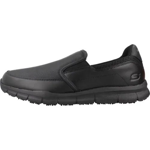 Nampa Groton Slip-Resistant Loafers , Herren, Größe: 40 EU - Skechers - Modalova