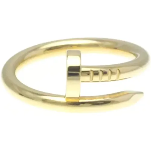 Pre-owned Gold rings , female, Sizes: ONE SIZE - Cartier Vintage - Modalova