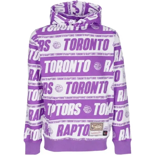 NBA Teamwrap Hoodie Toronto , Herren, Größe: S - Mitchell & Ness - Modalova
