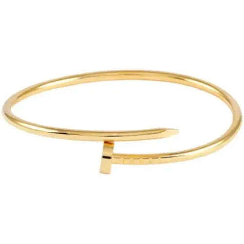 Pre-owned Gold bracelets , female, Sizes: ONE SIZE - Cartier Vintage - Modalova