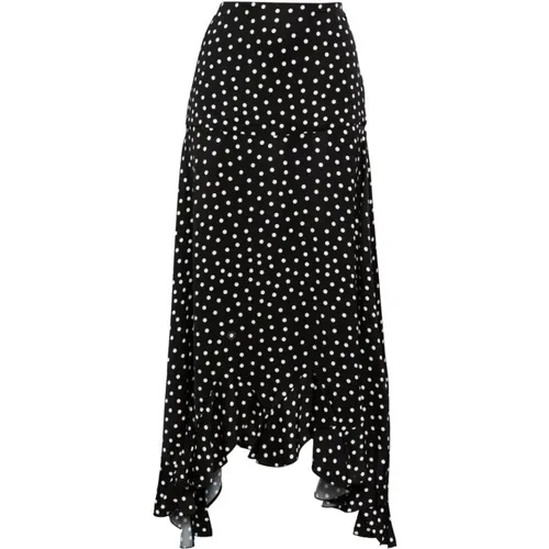 Asymmetrischer Rock mit Polka Dots - Stella Mccartney - Modalova