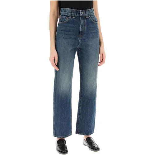 Gerades Jeans , Damen, Größe: W26 - Khaite - Modalova