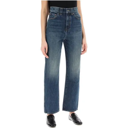 Gerades Jeans , Damen, Größe: W27 - Khaite - Modalova
