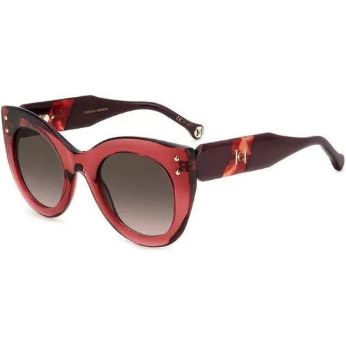 Sunglasses,Stylische Sonnenbrille HER 0127/S,Klassische Glamour Sonnenbrille, Havana Sunglasses - Carolina Herrera - Modalova