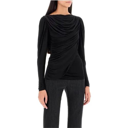 Draped Blessy Top , Damen, Größe: XS - PALOMA WOOL - Modalova