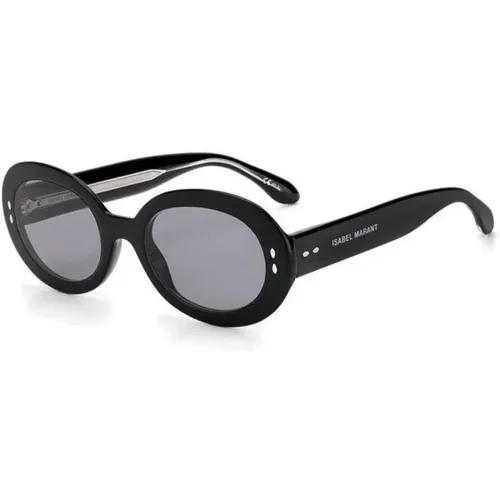 Stylish Oval Sunglasses Grey , unisex, Sizes: 53 MM - Isabel marant - Modalova