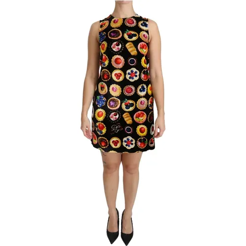Chic Summer Shift Dress , female, Sizes: 2XS - Dolce & Gabbana - Modalova