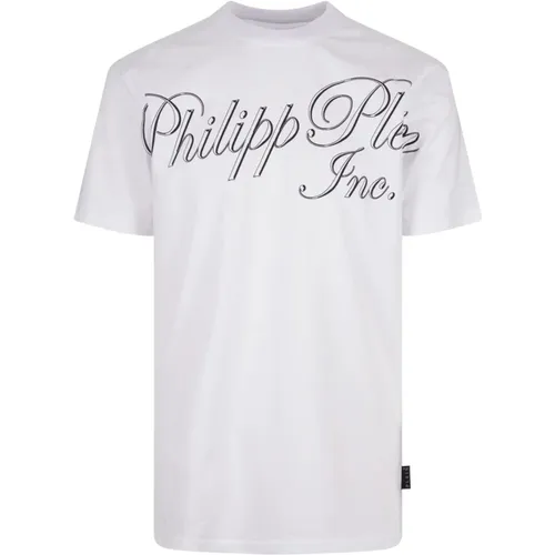 T-shirts and Polos Black , male, Sizes: 2XL, M, L, XL, 3XL - Philipp Plein - Modalova