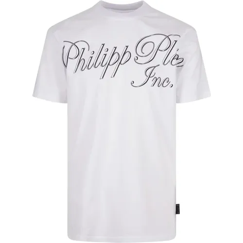 T-shirts and Polos Black , male, Sizes: M, L, XL, S - Philipp Plein - Modalova