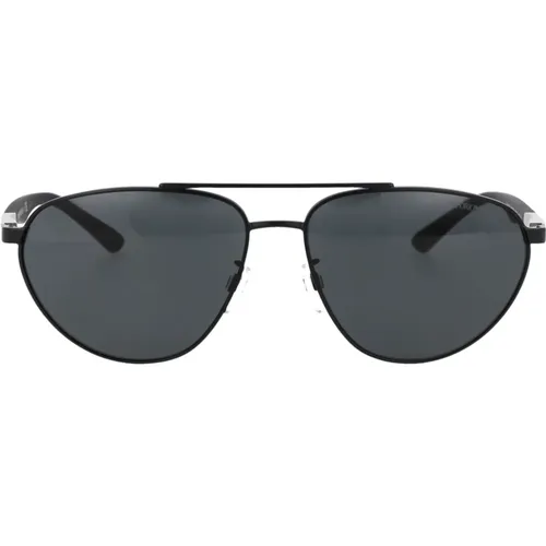 Stylish Sunglasses with 0Ea2125 Design , male, Sizes: 60 MM - Emporio Armani - Modalova