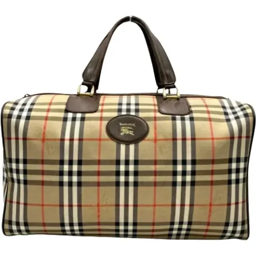 Pre-owned Canvas handbags , unisex, Sizes: ONE SIZE - Burberry Vintage - Modalova