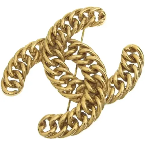 Pre-owned Metal chanel-jewelry , female, Sizes: ONE SIZE - Chanel Vintage - Modalova