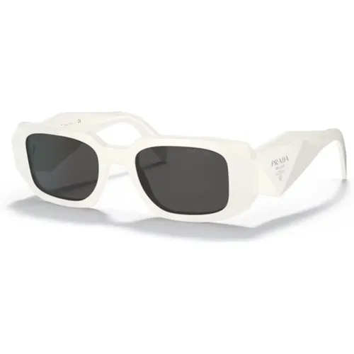 Faceted Sunglasses , female, Sizes: 49 MM - Prada - Modalova