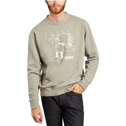 Hugo Mickey printed sweatshirt x Disney , male, Sizes: S, XL - Wood Wood - Modalova