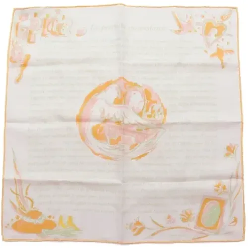 Pre-owned Silk scarves , female, Sizes: ONE SIZE - Hermès Vintage - Modalova