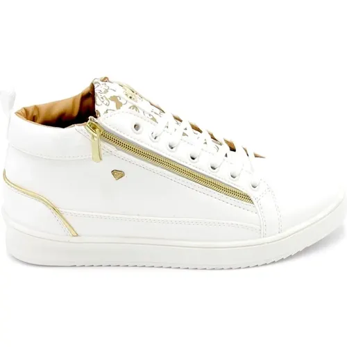 Sneakers Herren Majesty Weiß Gold - Cms98 - True Rise - Modalova