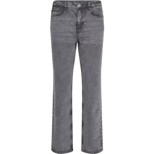 Mmstella Rock Jeans Trousers 155280 Grey , female, Sizes: W27 - MOS MOSH - Modalova