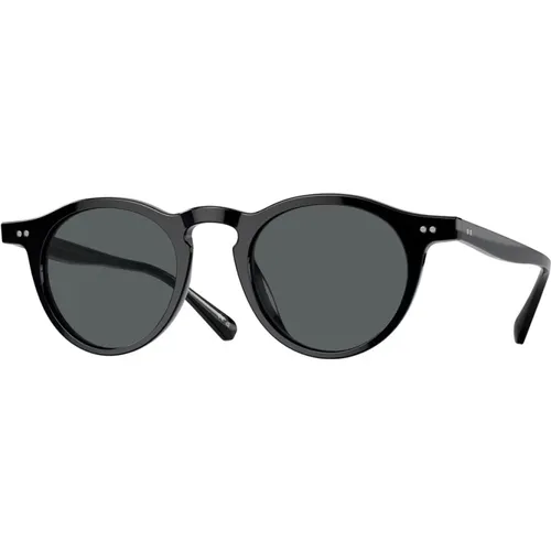 Stylish Large Sunglasses for Men , male, Sizes: 47 MM - Oliver Peoples - Modalova