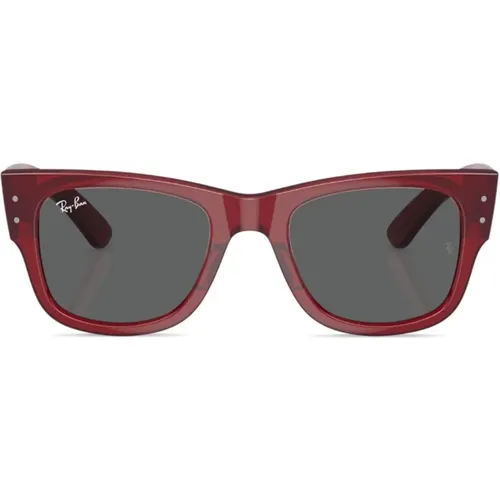 Mega Wayfarer Bio-basiert,RB0840 Sonnenbrille Mega Wayfarer biobasiert polarisiert - Ray-Ban - Modalova