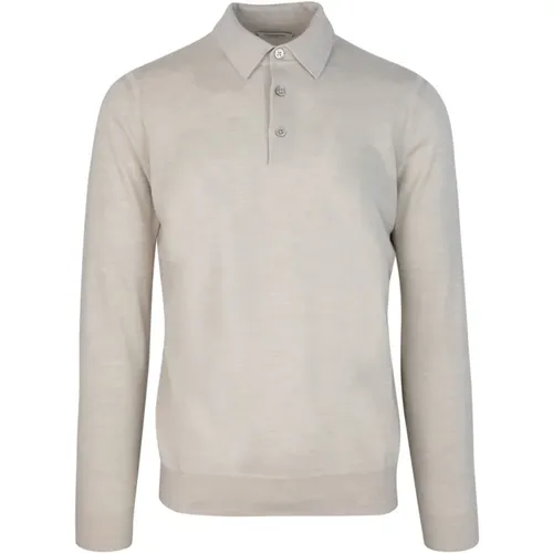 Herren Polo Regular Fit Wolle - Paolo Pecora - Modalova