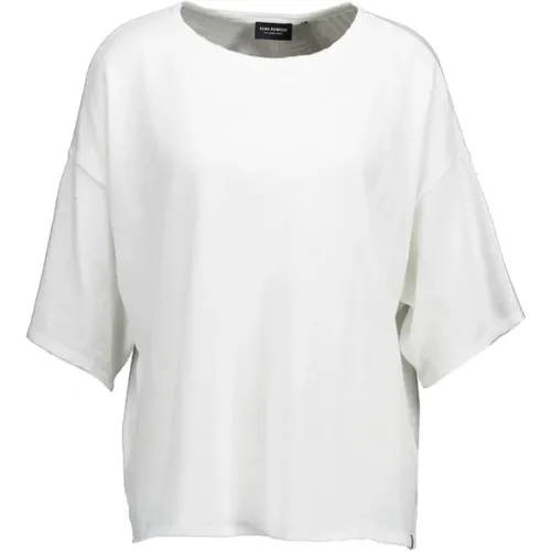 Penina Offwhite T-Shirt - Casual and Comfortable , female, Sizes: S - Elias Rumelis - Modalova