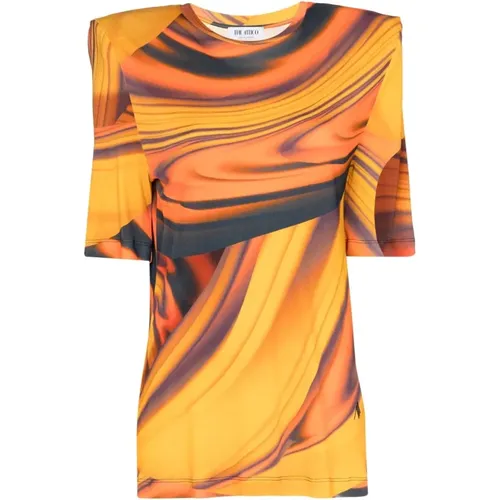 Bella T-Shirt , female, Sizes: S - The Attico - Modalova