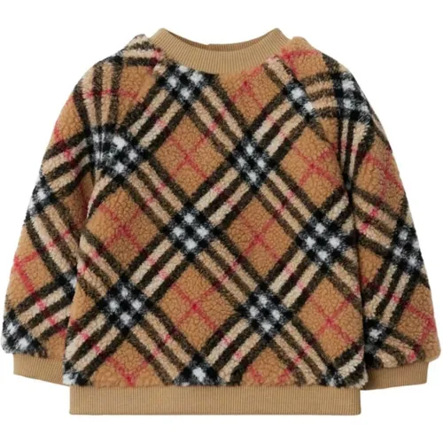 Vintage Check Crew Neck Sweater - Burberry - Modalova
