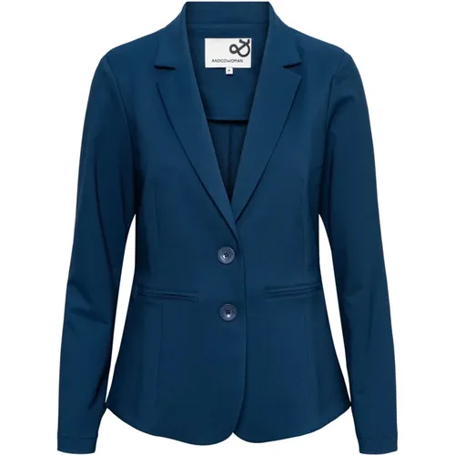 Komfort-Blazer mit Twill-Qualität - &Co Woman - Modalova