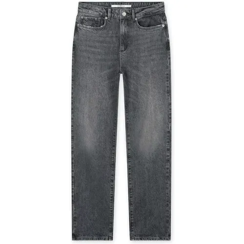 Vintage Grey Relaxed Gerades Jeans Scotti , Damen, Größe: W26 - Homage - Modalova