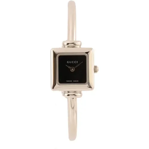 Pre-owned Metal watches , female, Sizes: ONE SIZE - Gucci Vintage - Modalova