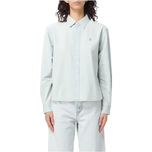 Indigo Shirt , female, Sizes: S - Polo Ralph Lauren - Modalova