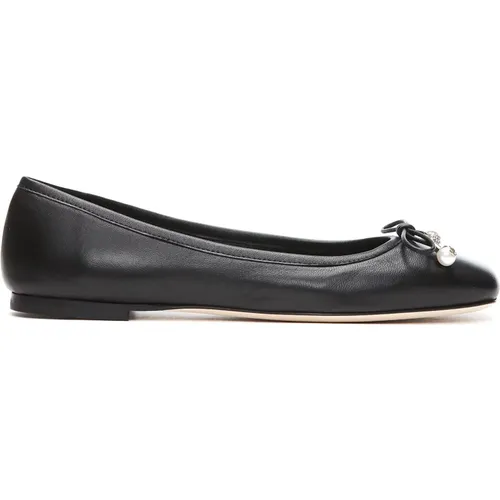 Flat shoes , female, Sizes: 6 UK, 5 1/2 UK, 5 UK, 4 UK, 7 UK, 3 UK, 3 1/2 UK - Jimmy Choo - Modalova