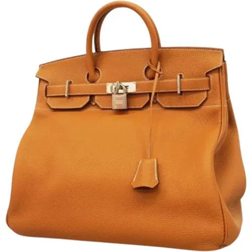 Pre-owned Leather handbags , female, Sizes: ONE SIZE - Hermès Vintage - Modalova