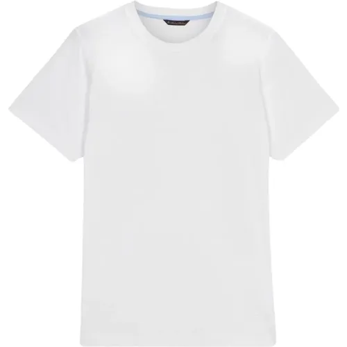 Weiße Baumwoll-Crewneck-T-Shirt,Grünes Baumwoll-Crewneck-T-Shirt,Blaues Baumwoll-Crewneck T-Shirt,Schwarzes Baumwoll-Crewneck-T-Shirt,Rotes Baumwoll - Brooks Brothers - Modalova