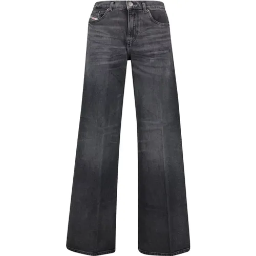 Schwarze D-Akemi Jeans 1978 , Damen, Größe: W28 L30 - Diesel - Modalova