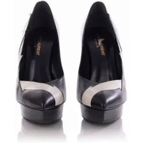 Pre-owned Leather shoes , female, Sizes: 5 UK - Saint Laurent Vintage - Modalova