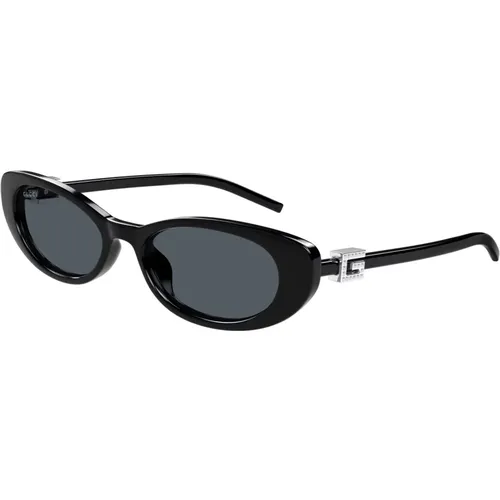 Stilvolle Sonnenbrille in Schwarz , Damen, Größe: 52 MM - Gucci - Modalova