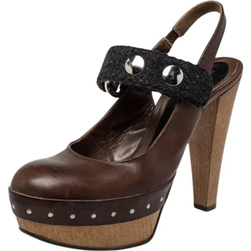 Pre-owned Stoff heels - Marni Pre-owned - Modalova